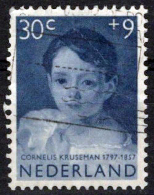 Netherlands B320 Used Semi-Postal Girl's Portraits Zayix Stamps 0225S0208M