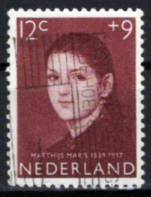 Netherlands B319 Used Semi-Postal Girl's Portraits Zayix Stamps 0225S0210