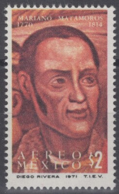Mexico C388 MNH Artist Diego Rivera Mariano Matamoros ZAYIX 071522S24M