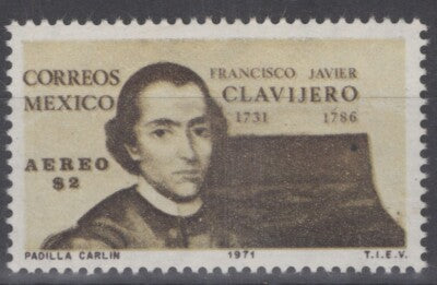 Mexico C386 MNH Francisco Javier Clavijero Historian ZAYIX 071522S23M