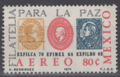 Mexico C385 MNH Stamps on Stamps Postal Service ZAYIX 071522S21M