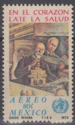 Mexico C395 MNH Scientists WHO Emblem ZAYIX 071522S28M