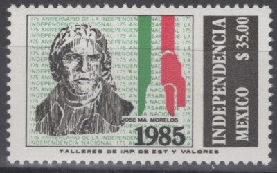Mexico 1399 MNH Jose Morelos Hero of Mexican Independence ZAYIX 071422S134M