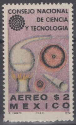 Mexico C394MNH Science & Technology Retort Pulley Burner ZAYIX 071522S27M