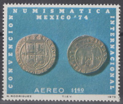 Mexico C461 MNH Four-reales Coin Money ZAYIX 071522S46M