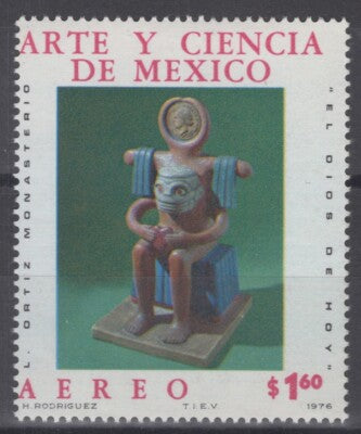 Mexico C530 MNH Ceramic Figure God & Money Art ZAYIX 071522S54M