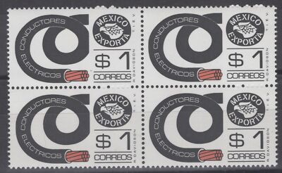 Mexico 1116 MNH Block Mexico Exporta Electrical Conductor ZAYIX 071522S77M
