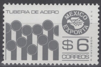 Mexico 1121c MNH 11 1/2 x 11 6p Gray Mexico Exporta Industry ZAYIX 071522S86M
