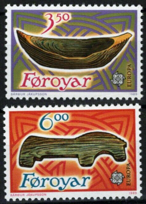 Faroe Islands 191-192 MNH Europa Cept Children's Toys Games 051023S81M