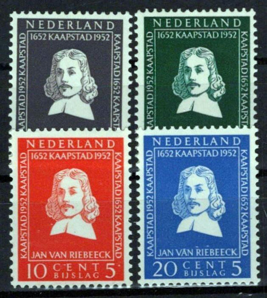 Netherlands B234-B237 MNH Semi-Postal Jan van Riebeeck Zayix Stamps 0225S0227M