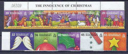 Guernsey 849-854 MNH Christmas Angels Three Kings ZAYIX 1223M0146
