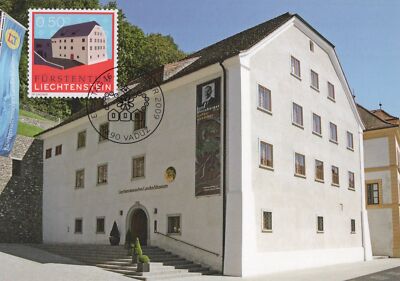 Liechtenstein Maximum Card FDC Landmarks, Museums ZAYIX 1224A0020