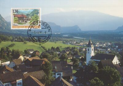 Liechtenstein Maximum Card FDC Famous Churches ZAYIX 1224A0035