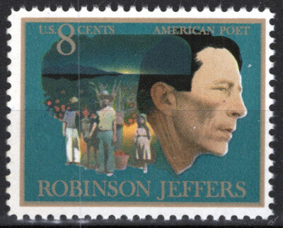 US 1485 MNH 1973 Robinson Jeffers American Poet Poetry ZAYIX 021823S27M