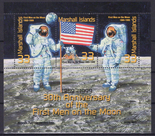 Marshall Islands 712 MNH Moon Landing Anniversary Space Zayix Stamps 090223SM64M