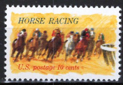 US 1528 MNH 1974 American Horse Racing Sports ZAYIX 021823S22M