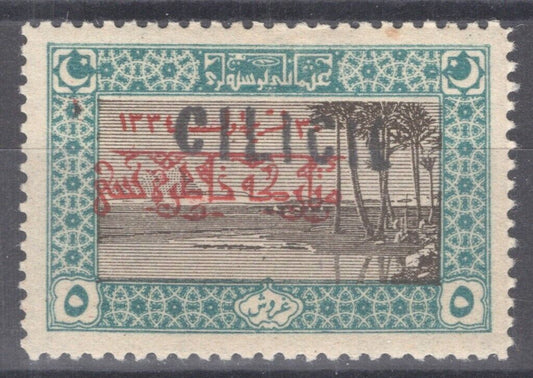 Cilicia 21 MH 5pi pale bl & blk Landscape View 081622S194