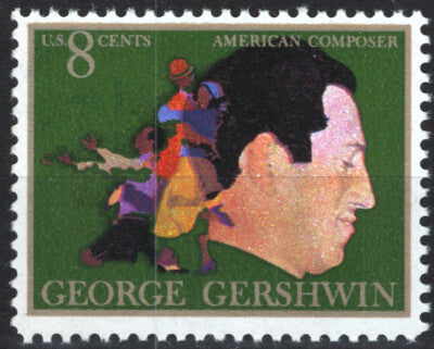 US 1484 MNH 1973 Composer Musician George Gershwin ZAYIX 021823S26M