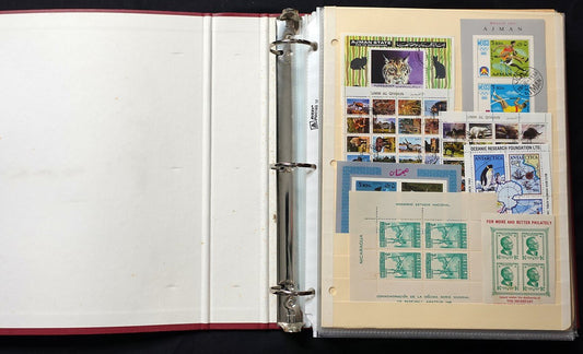 Topical Worldwide Souvenir & Mini Sheet Collection Zayix Stamps 0425-C0002