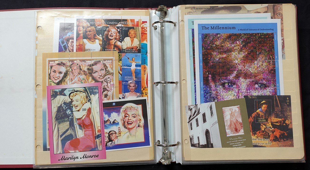 Topical Worldwide Souvenir & Mini Sheet Collection Zayix Stamps 0425-C0002