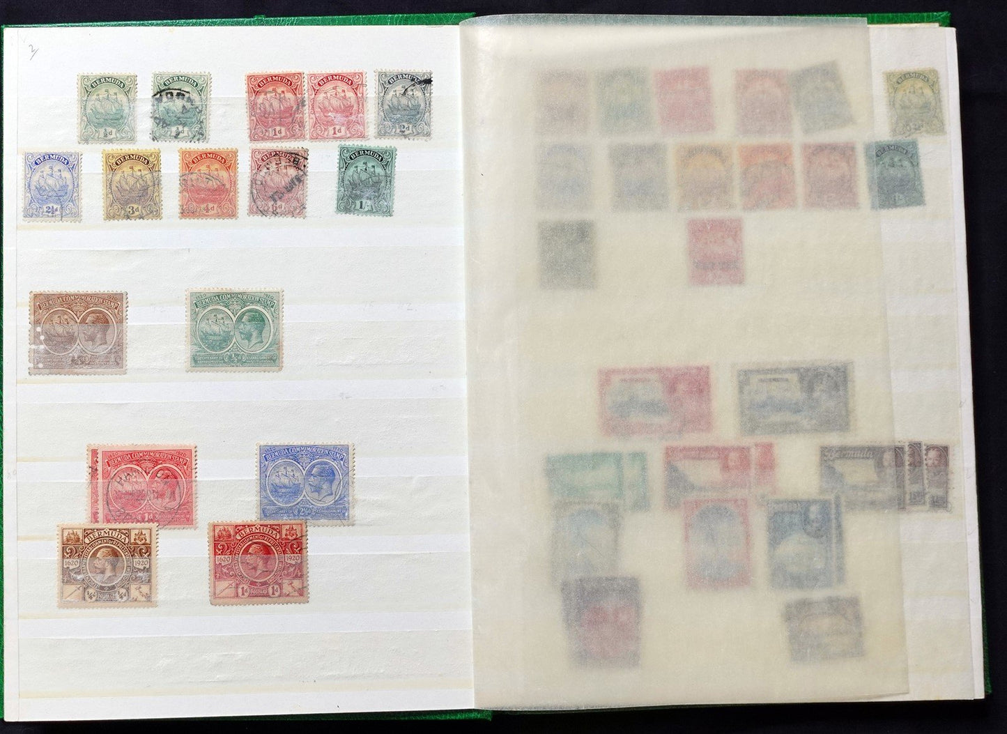 Bermuda Used & Mint Collection Over 400 Stamps Zayix Stamps 0425C0003