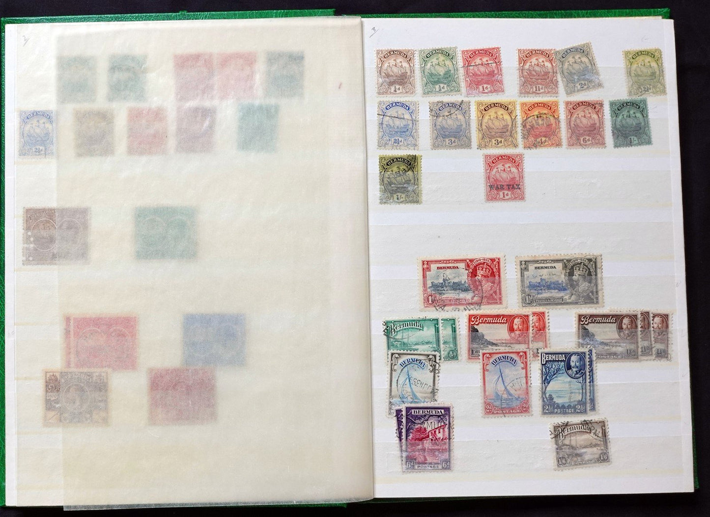 Bermuda Used & Mint Collection Over 400 Stamps Zayix Stamps 0425C0003