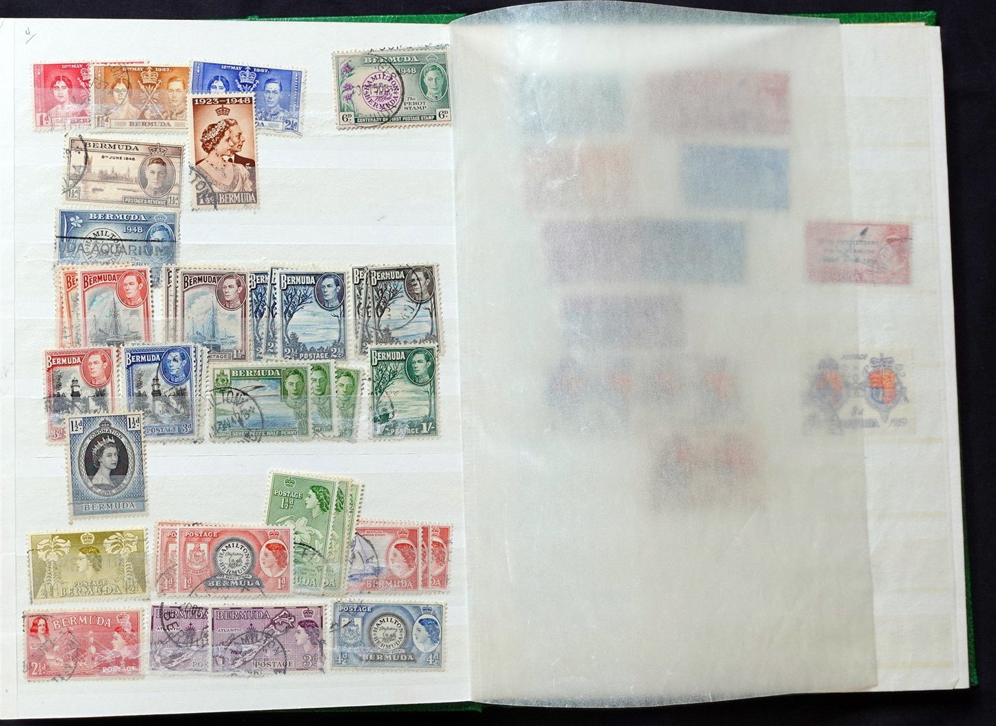 Bermuda Used & Mint Collection Over 400 Stamps Zayix Stamps 0425C0003