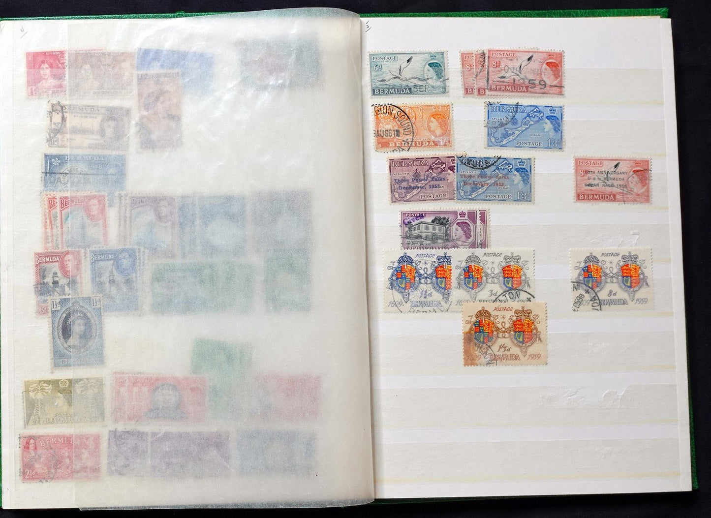 Bermuda Used & Mint Collection Over 400 Stamps Zayix Stamps 0425C0003