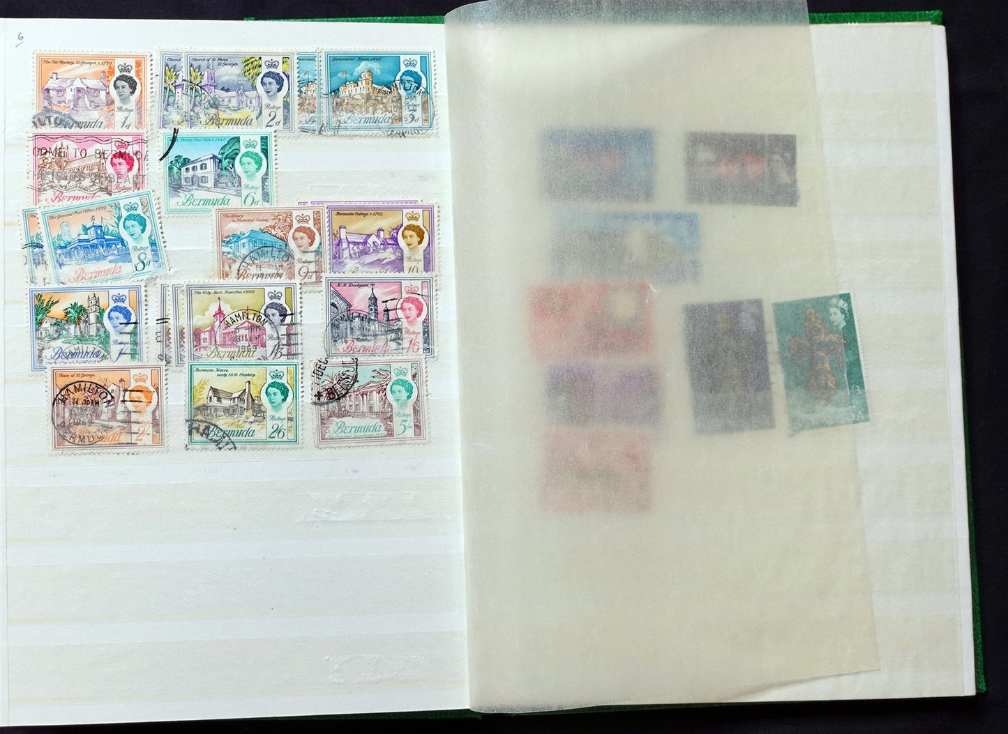 Bermuda Used & Mint Collection Over 400 Stamps Zayix Stamps 0425C0003
