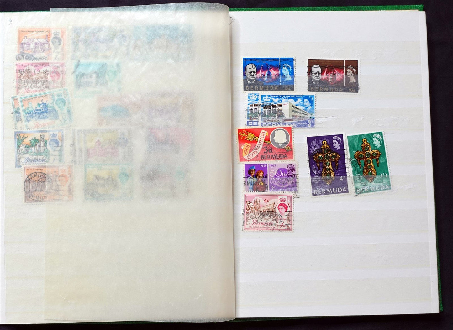 Bermuda Used & Mint Collection Over 400 Stamps Zayix Stamps 0425C0003