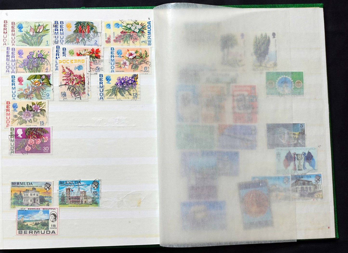 Bermuda Used & Mint Collection Over 400 Stamps Zayix Stamps 0425C0003