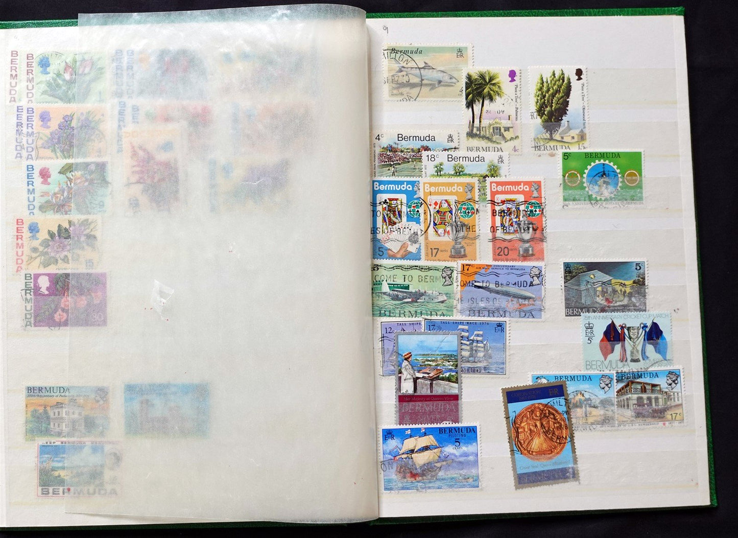 Bermuda Used & Mint Collection Over 400 Stamps Zayix Stamps 0425C0003