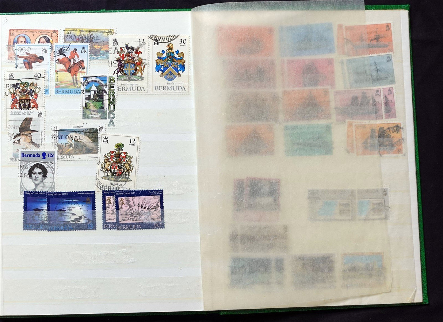 Bermuda Used & Mint Collection Over 400 Stamps Zayix Stamps 0425C0003