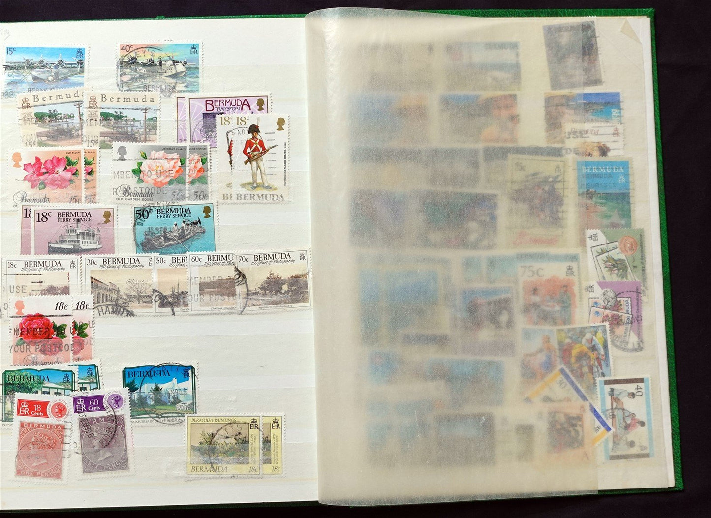 Bermuda Used & Mint Collection Over 400 Stamps Zayix Stamps 0425C0003