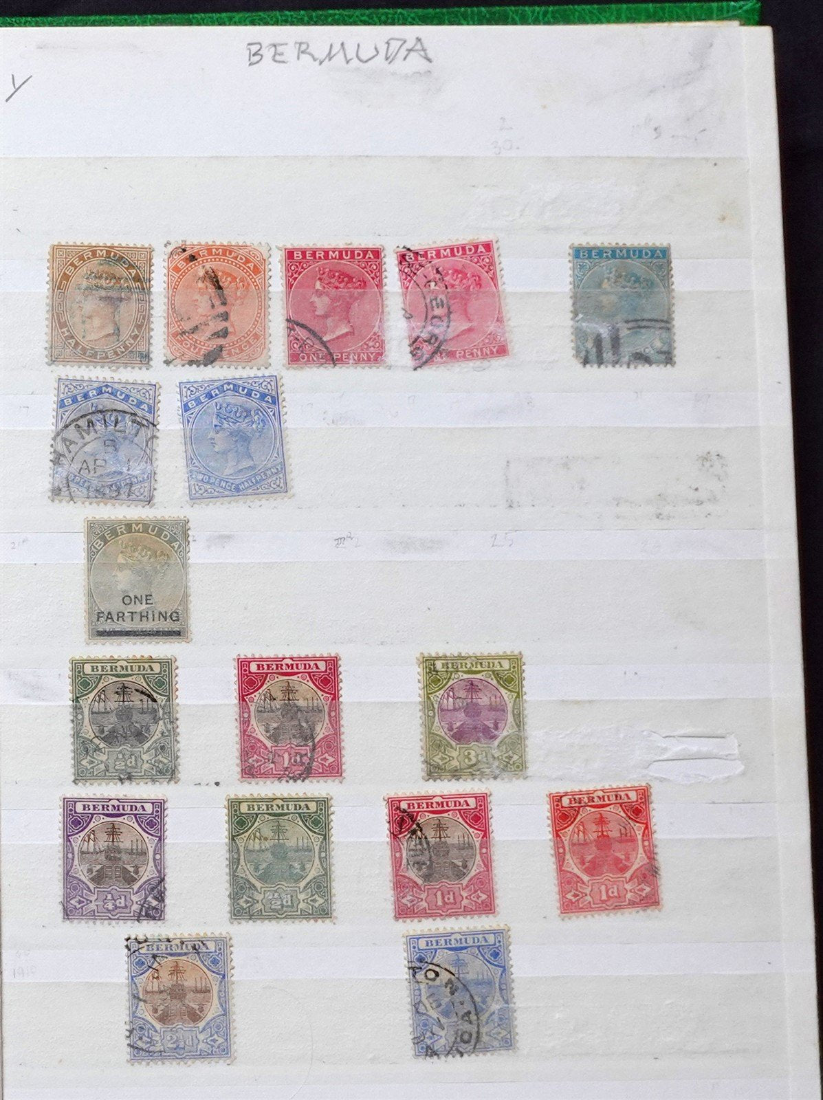 Bermuda Used & Mint Collection Over 400 Stamps Zayix Stamps 0425C0003