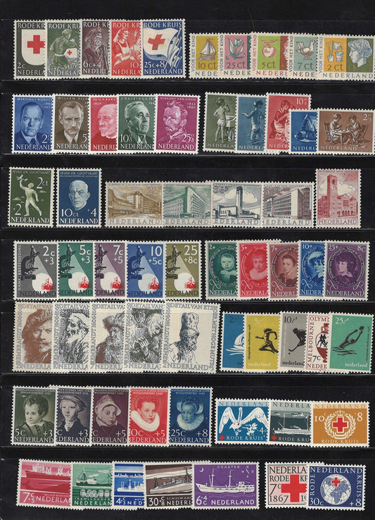 Netherlands Mint Semi-Postal Collection of 231 Zayix Stamps 0425L0002
