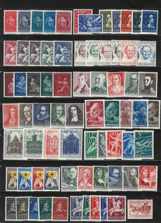 Netherlands Mint Semi-Postal Collection of 119 Zayix Stamps 0425L0003