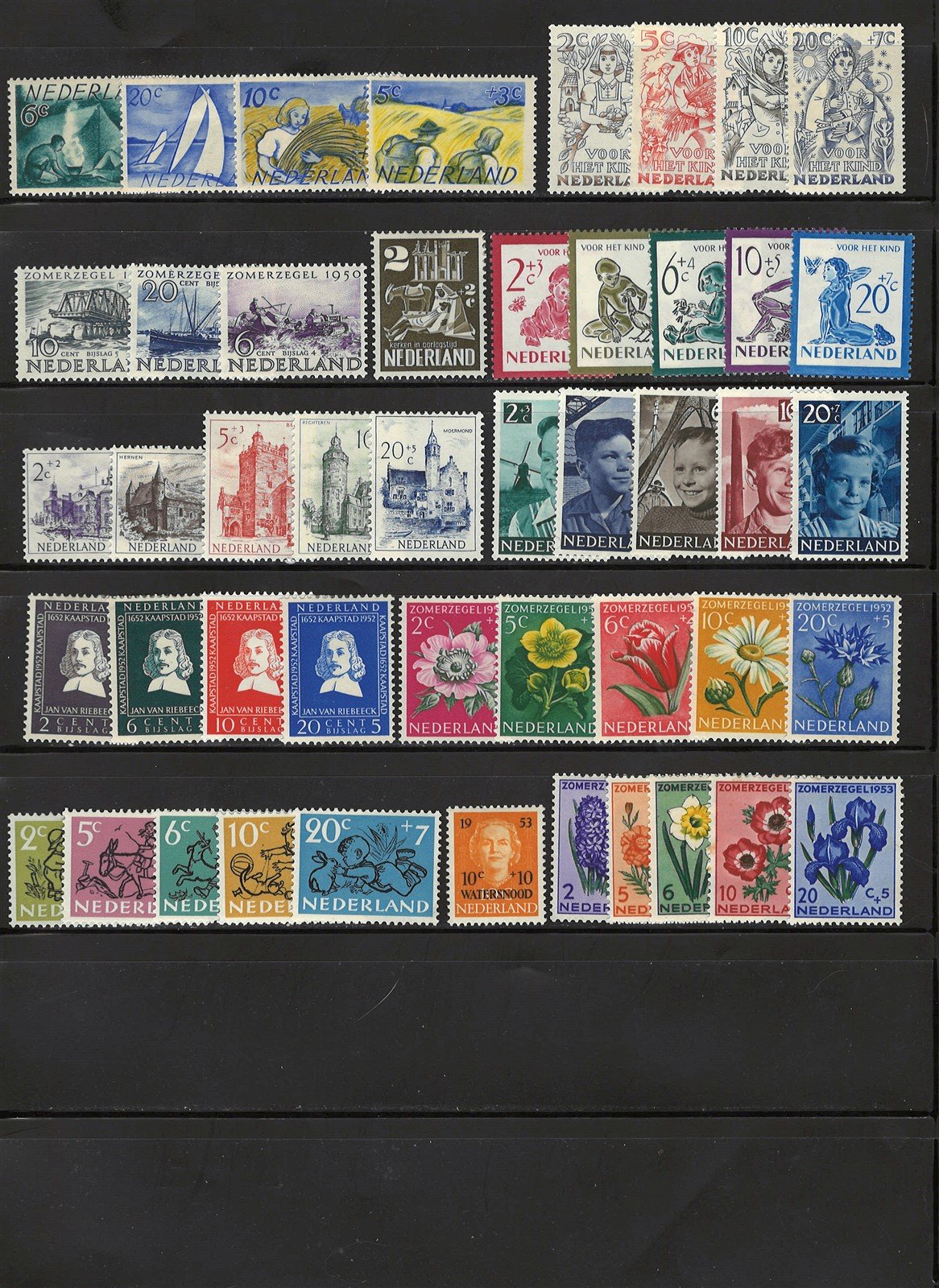 Netherlands Mint Semi-Postal Collection of 119 Zayix Stamps 0425L0003