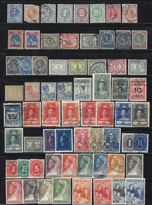 Netherlands Antilles Mint and Used Collection of 465 Stamps & SS Zayix 0425L0006