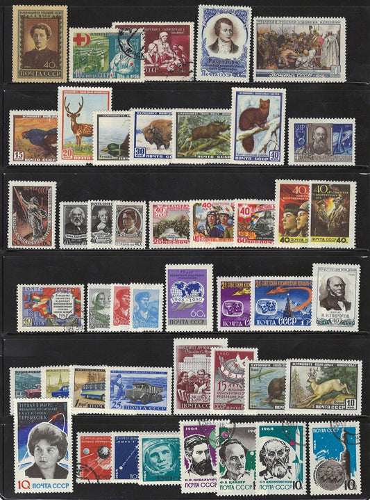 Russia Mint and Used Stamp Collection of 87 ZAYIX STAMPS 0425l008