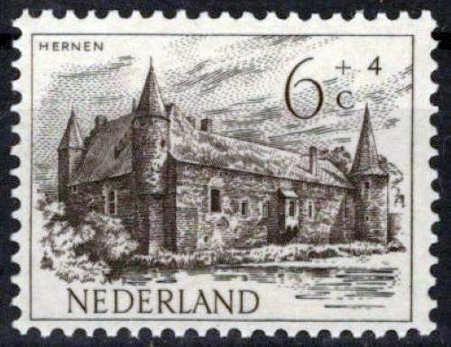 Netherlands B226 MNH Semi-Postal Hernen Castle Zayix Stamps 0225S0234