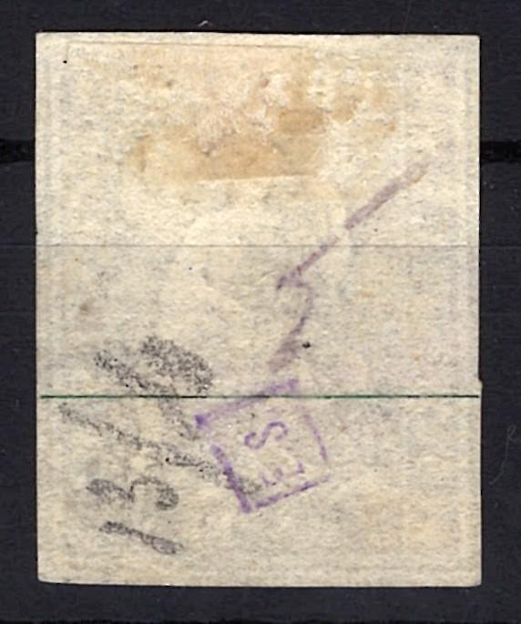 Switzerland 36 Used XF 4 margins 5fr brown seated Helvetia ZAYIX STAMPS 0525S0009