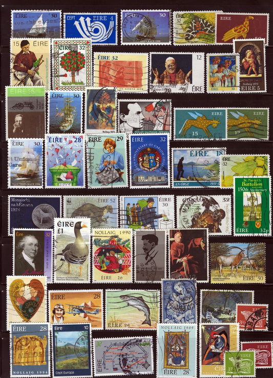 Ireland Outstanding Stamp Collection on Four Stock Sheets ZAYIX 0525L0014
