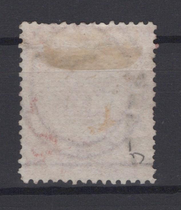 Great Britain 43a (P12) Used VF 4p Dull Vermilion Victoria ZAYIX STAMP 0525S0024