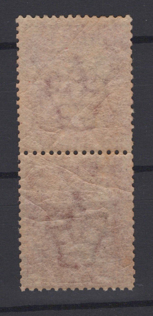 Great Britain 33 (P150) MNH FVF pair 1p rose red Victoria ZAYIX STAMPS 0525S0027