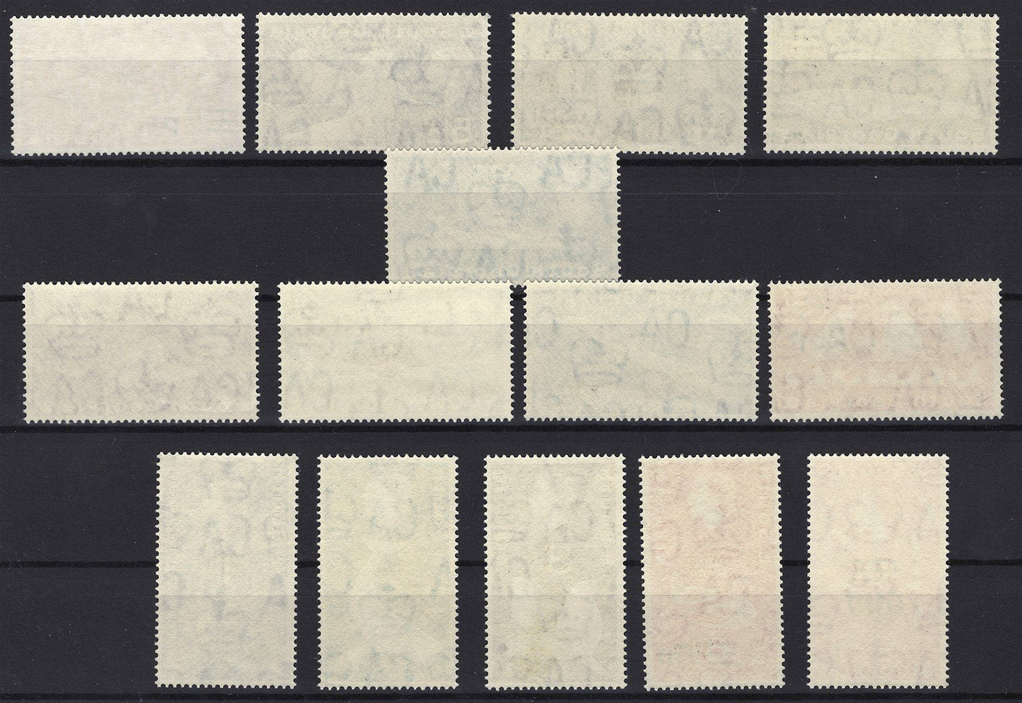 South Georgia 17-30 MNH VF Overprinted Definitive Set ZAYIX STAMP 0525S0064