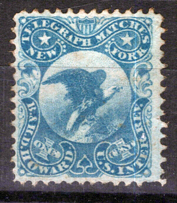 US Revenue Match Stamps RO112a FVF sound, B. & H.D. Howard ZAYIX 0924MAR123