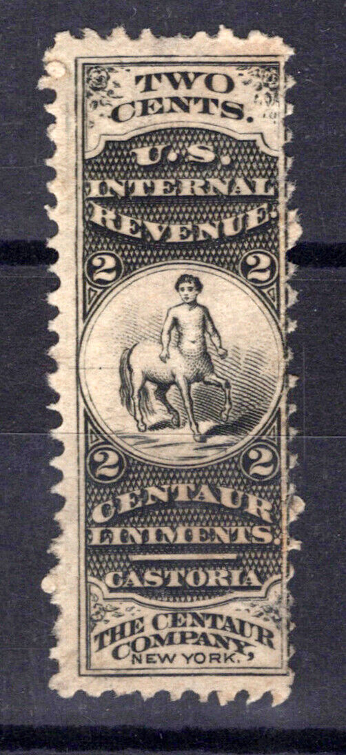 US Revenue Medicine Stamps RS51d FVF sound, The Centaur Co. ZAYIX 0924MAR156