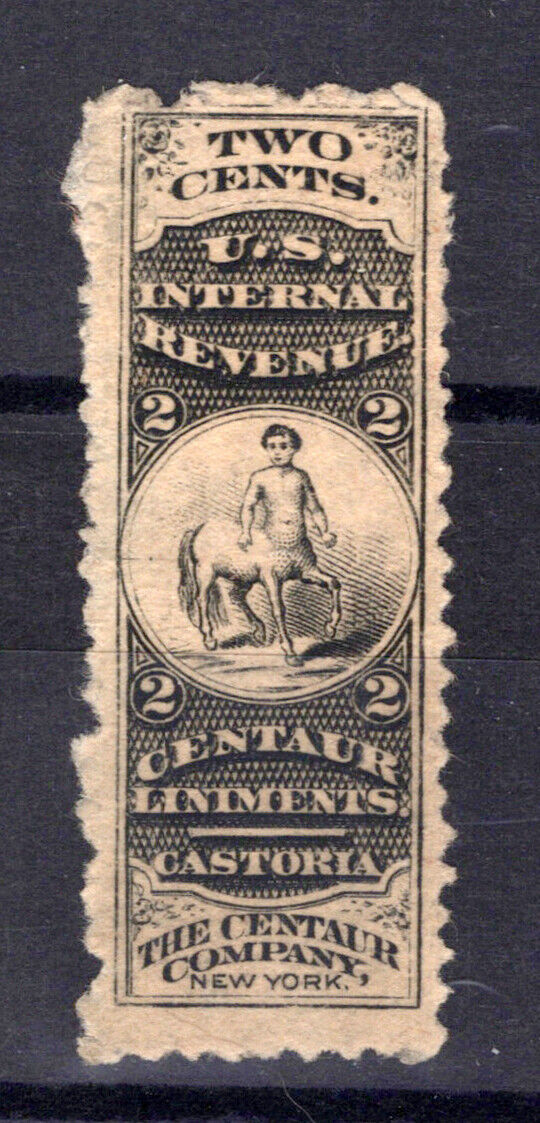 US Revenue Medicine Stamps RS51d VF sound, The Centaur Co. ZAYIX 0924MAR157