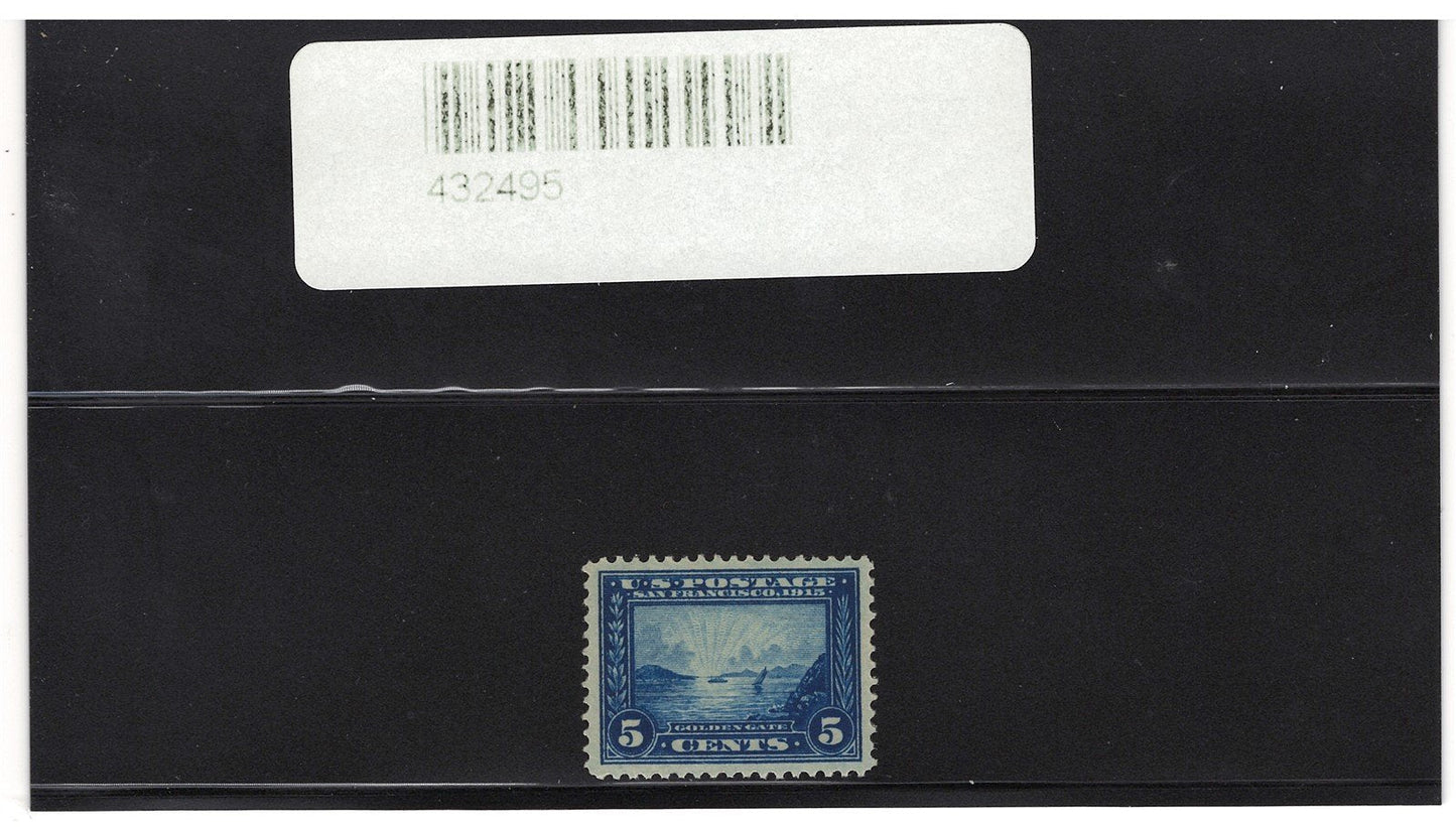 US 399 MNH XF (90) 5c blue Pan Pacific with certificate ZAYIX 0525S0154